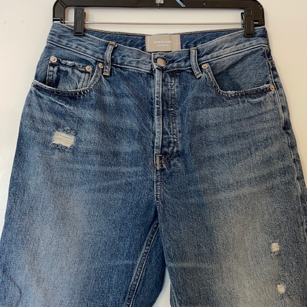 Everlane Light Wash Denim Cheeky Jean 28
